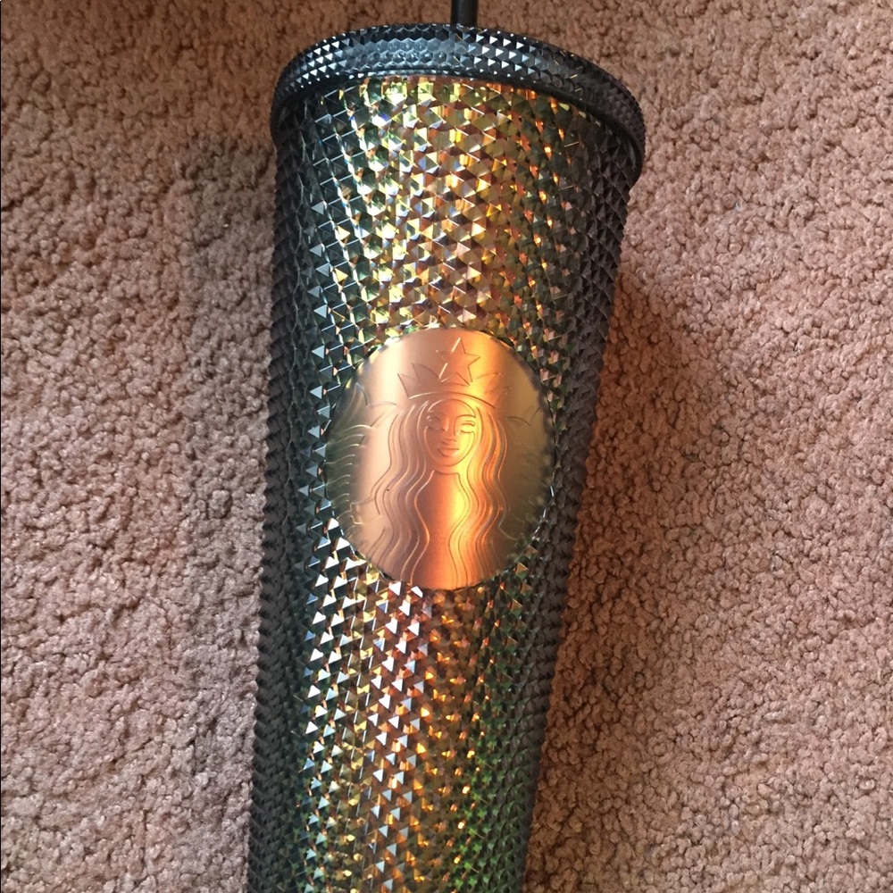 Starbucks Venti Black Studded Tumbler Cup